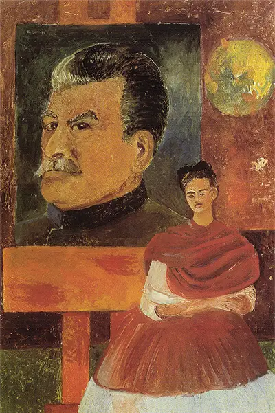 Self Portrait with Stalin Frida Kahlo